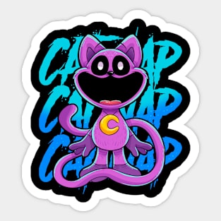 cat nap poopy play time 3 Sticker